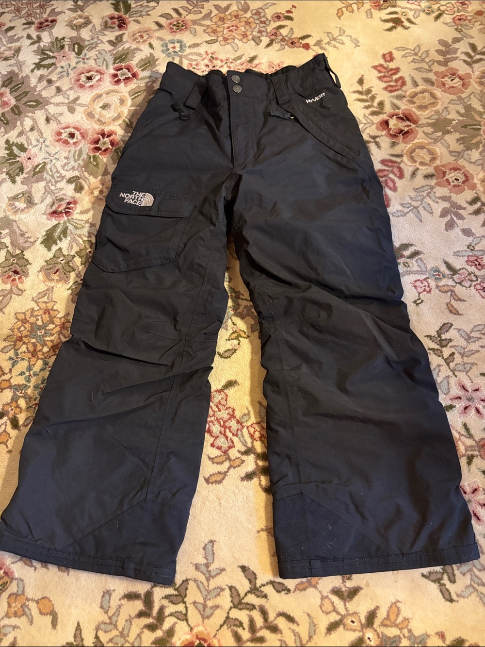 The North Face Boy’s Black Cargo Snow Pants